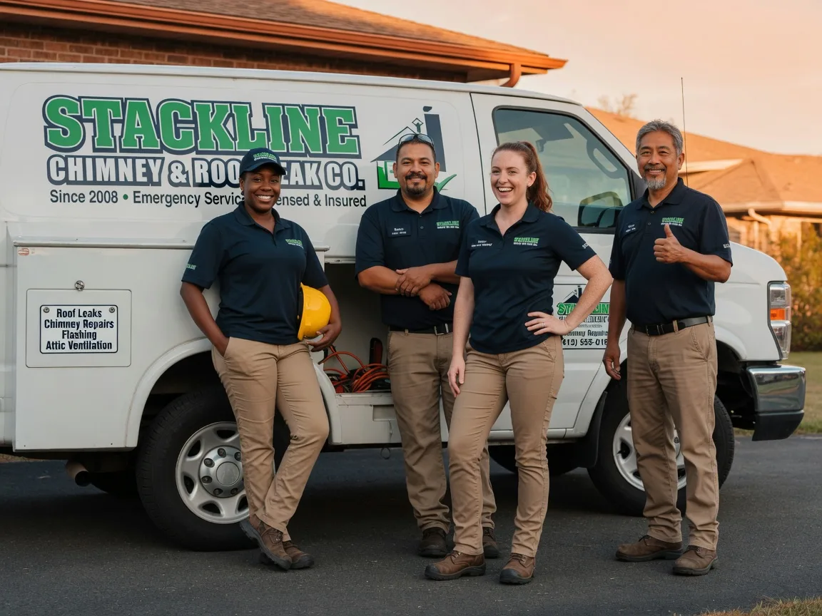 Chimney flashing repair company in Ames, IA